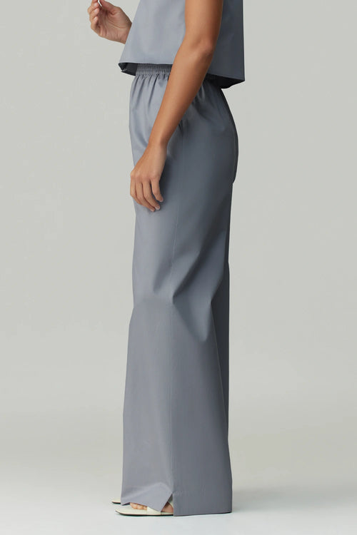 Powder Blue Egyptian Cotton Trousers