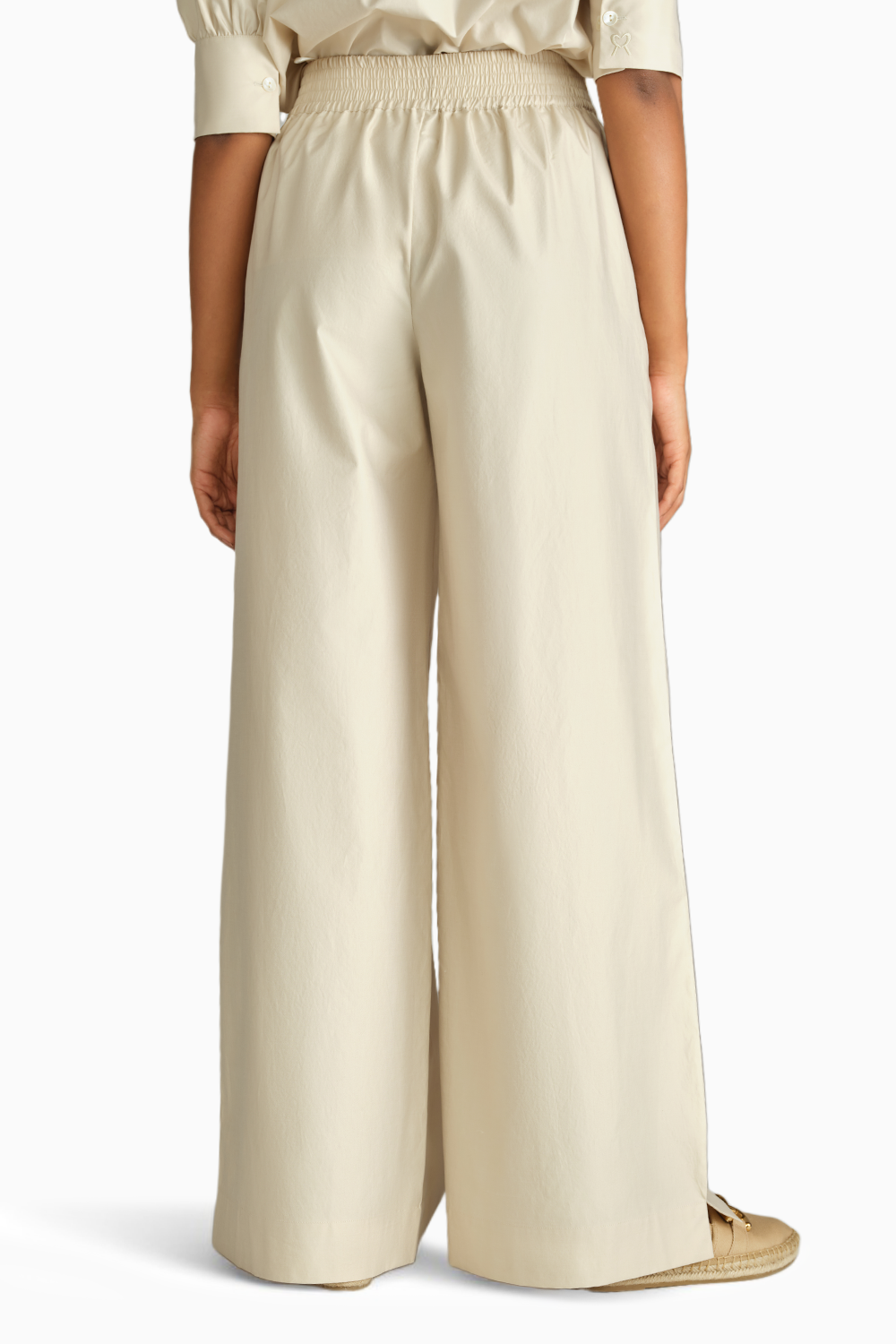 Fawn Egyptian Cotton Trousers