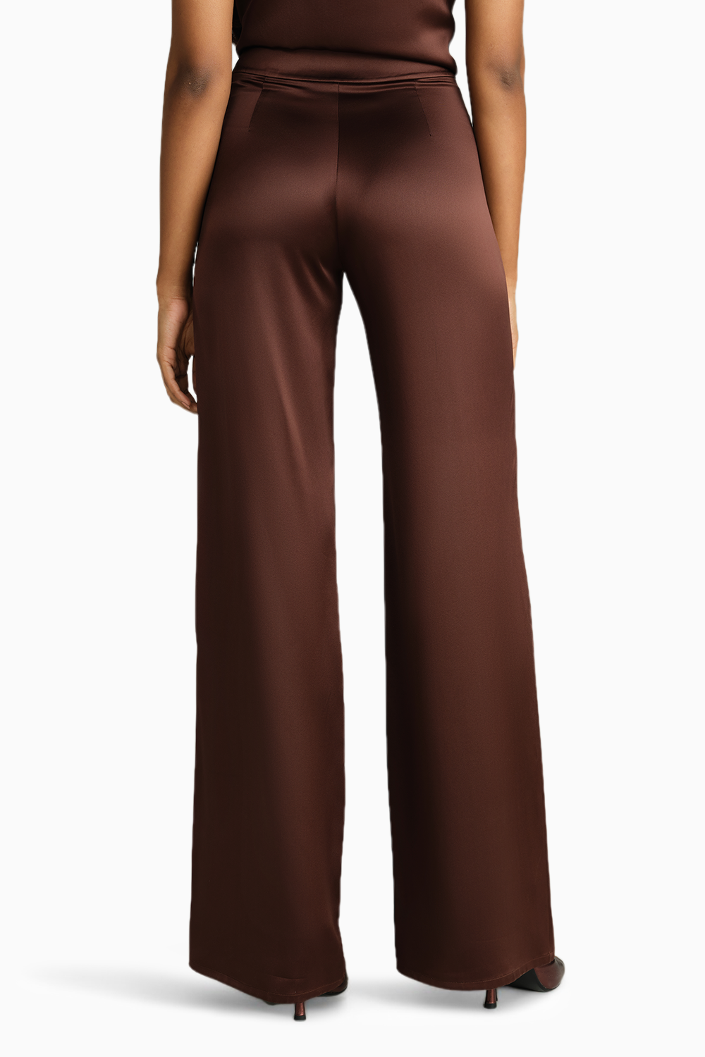 Espresso Silk Trousers