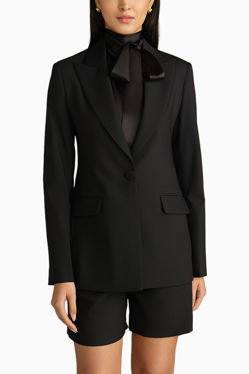 Black Suiting Blazer