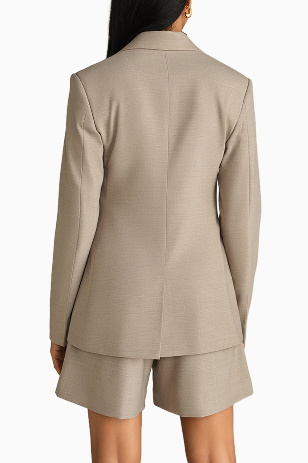 Tobacco Suiting Blazer