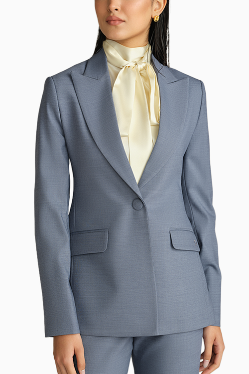 Blue Suiting Blazer