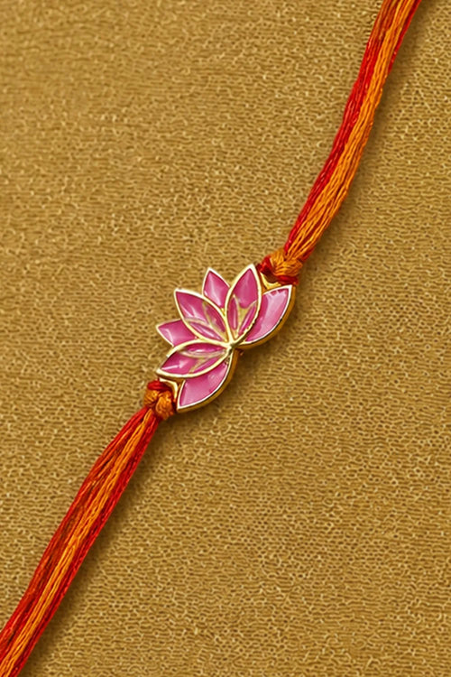Lotus Aura Rakhi