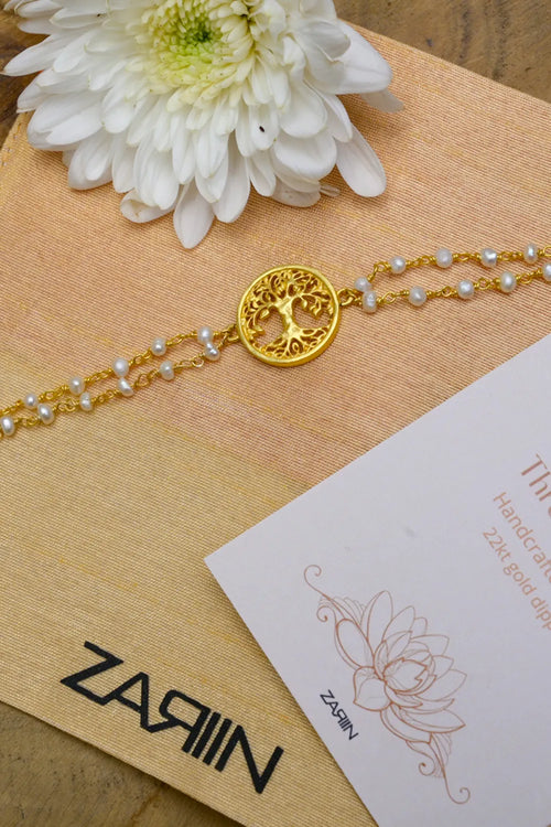 Tree of Life Pearl Lumba Bracelet