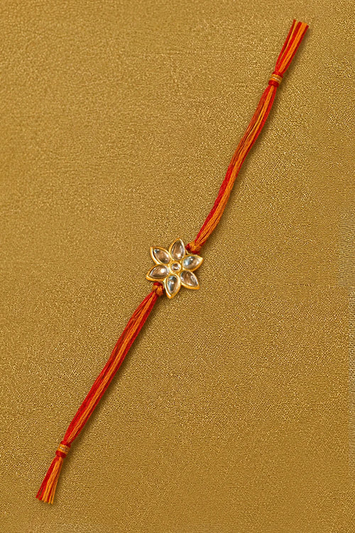 Traditional Touch Floral Rakhi