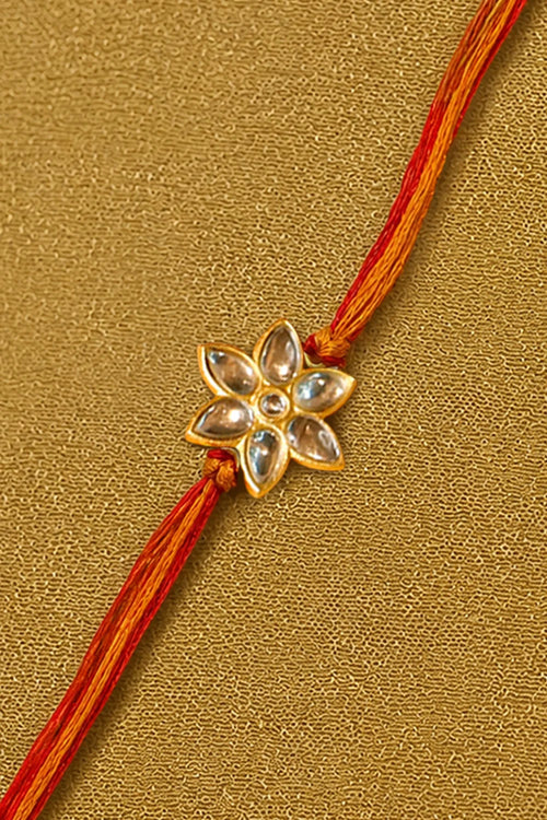 Traditional Touch Floral Rakhi