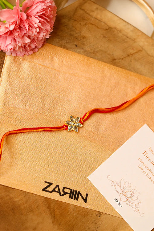 Traditional Touch Floral Rakhi