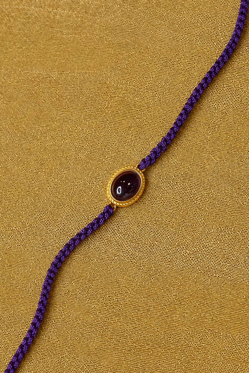 Amethyst Healing Rakhi for Good Health