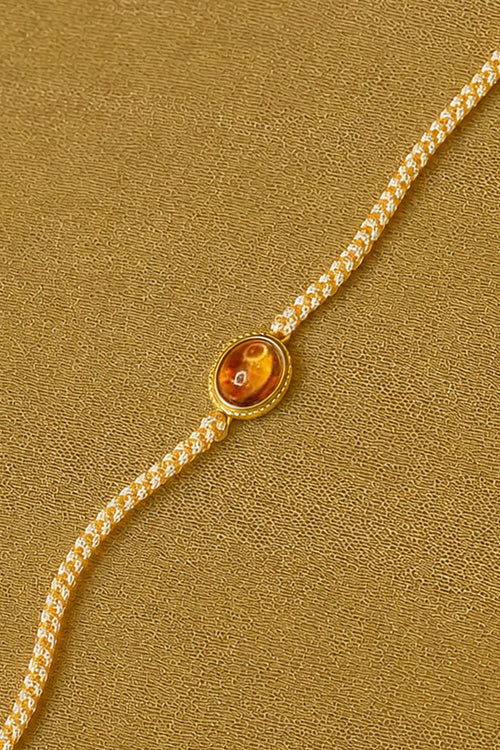 Citrine Healing Rakhi for Success
