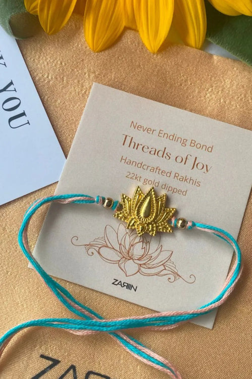 Divine Lotus Rakhi