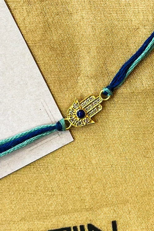 Symbol of Protection Hamsa Hand Rakhi