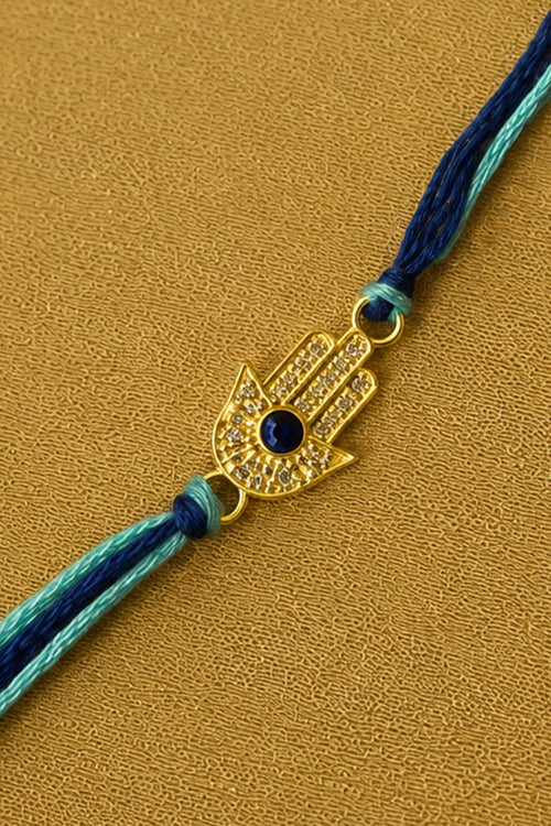 Symbol of Protection Hamsa Hand Rakhi