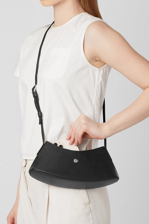 Ruth Nappa Black Mini Crossbody Bag