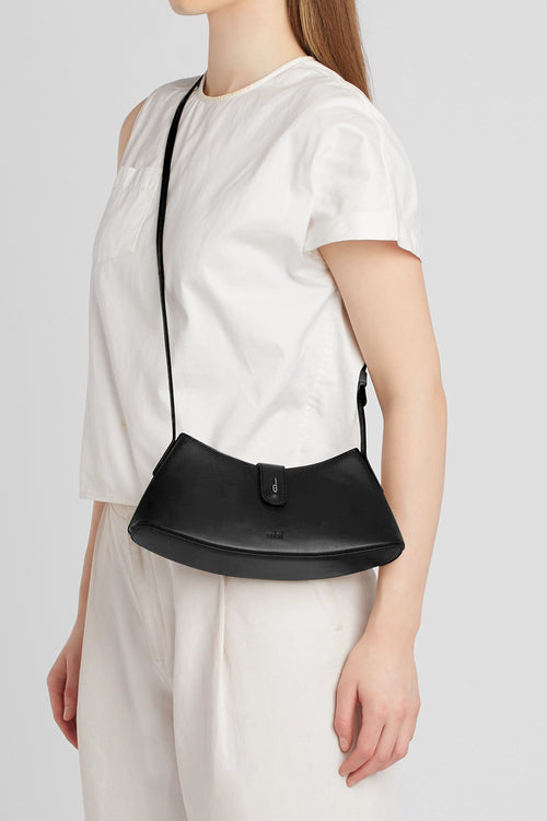 Ruth Nappa Black Mini Crossbody Bag