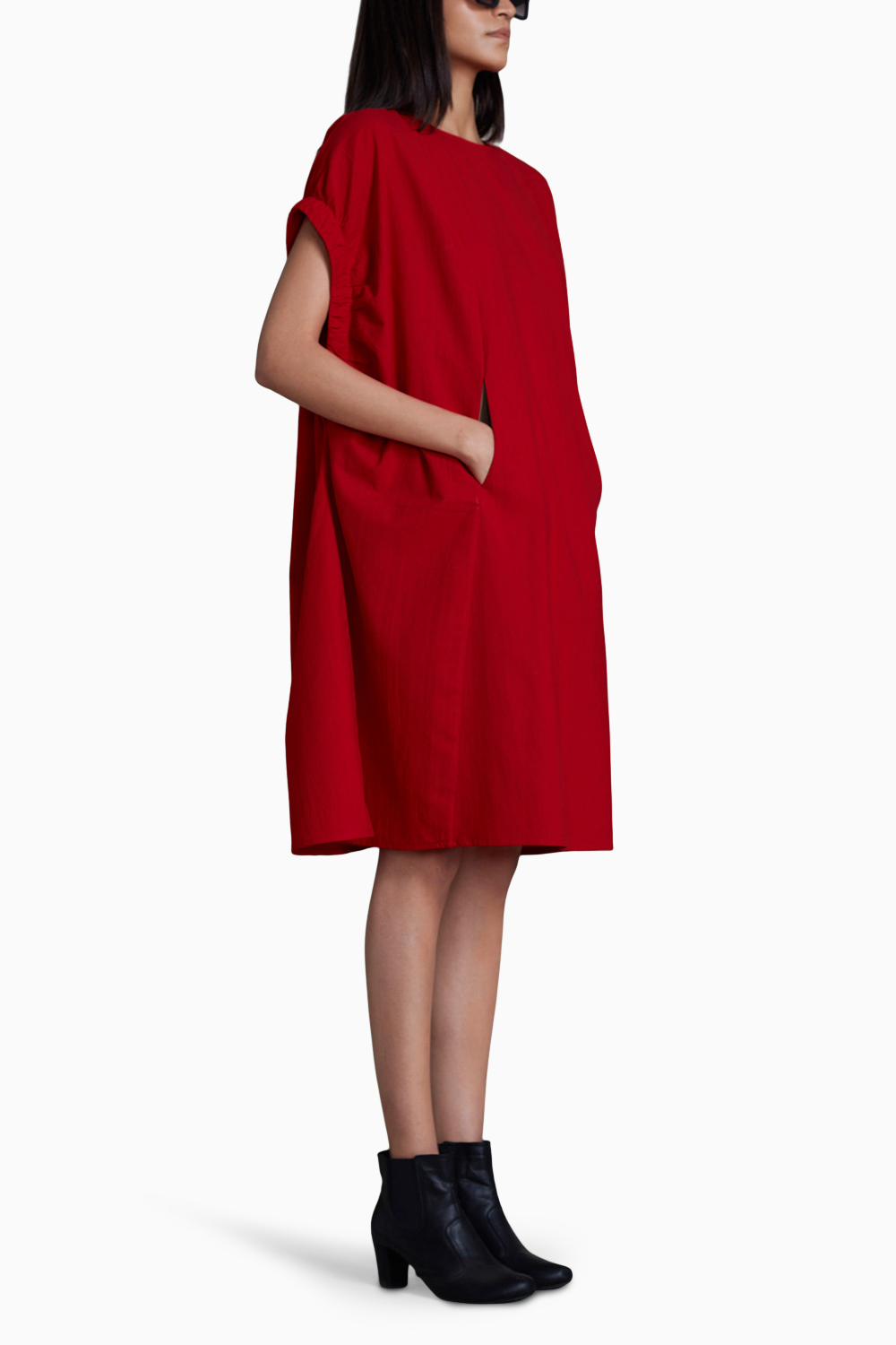 Red Pocket Dress