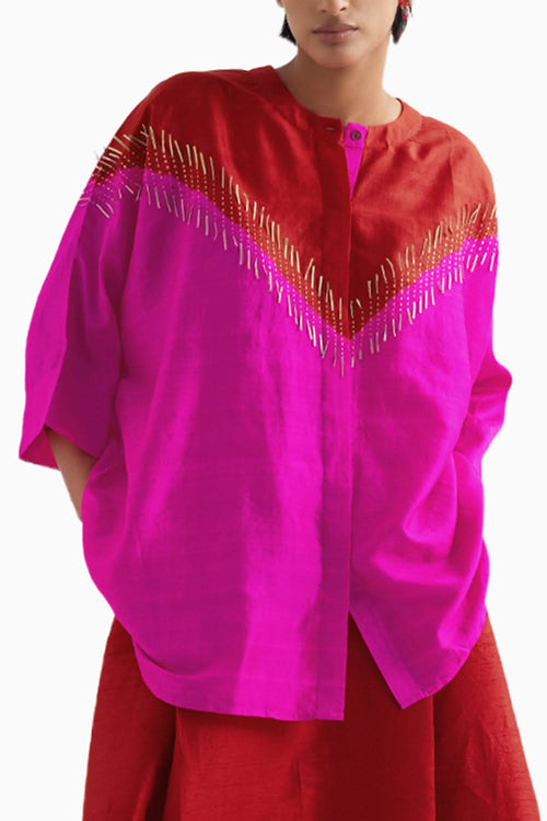 Rani and Red Solder Shirt