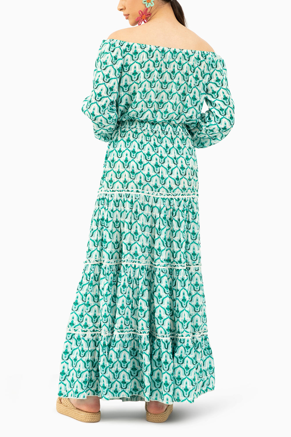 Emerald Joanna Top and Jupon Marine Skirt