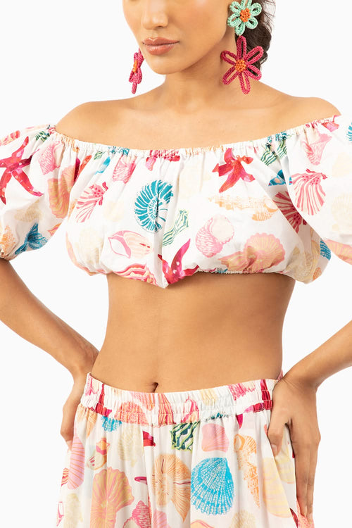 Sea Shell Jenna Top and Kenza Pant