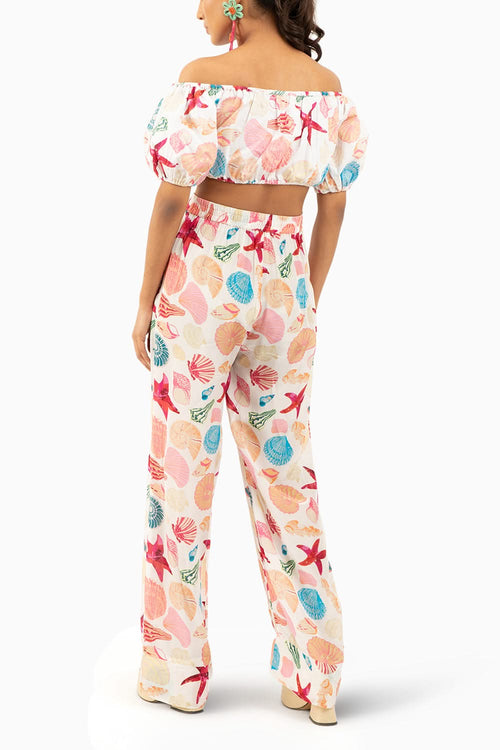 Sea Shell Jenna Top and Kenza Pant