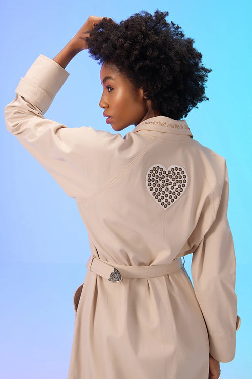 Reed Star Beige Overcoat