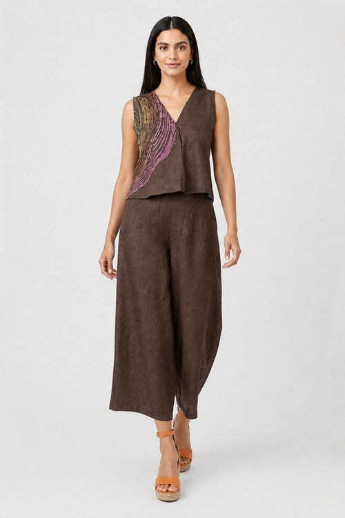 Chocolate Resonance Bliss Co-ord Set