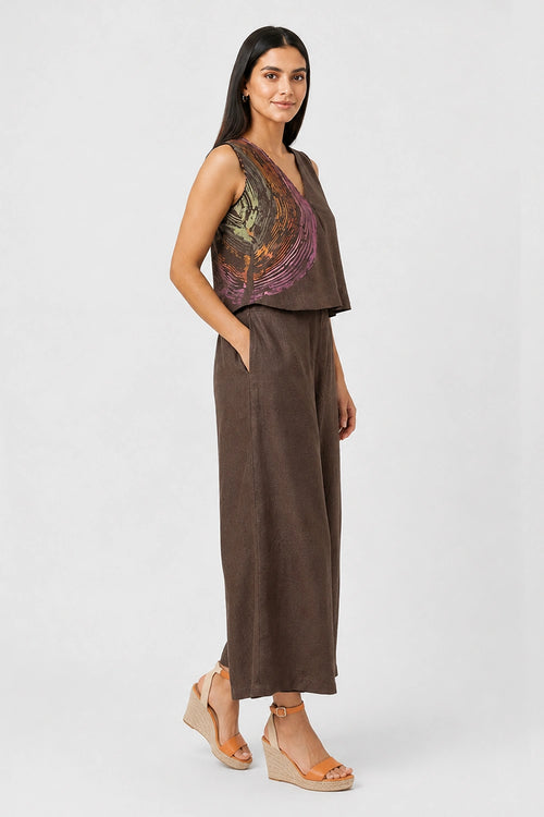 Chocolate Resonance Bliss Co-ord Set