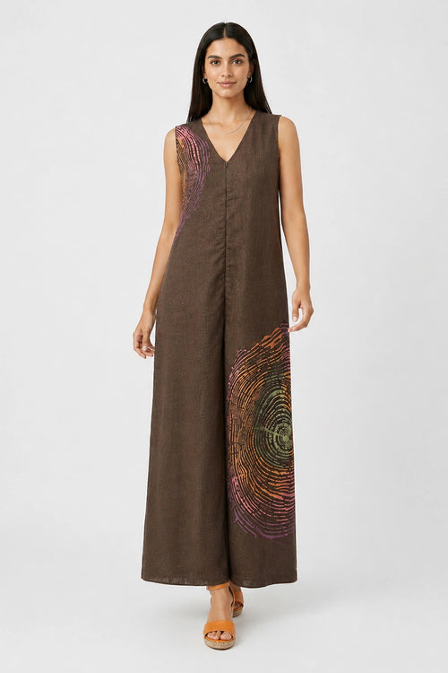 Chocolate Resonance Stephanie Jumpsuit