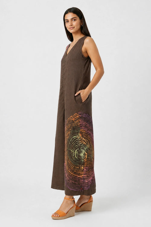 Chocolate Resonance Stephanie Jumpsuit