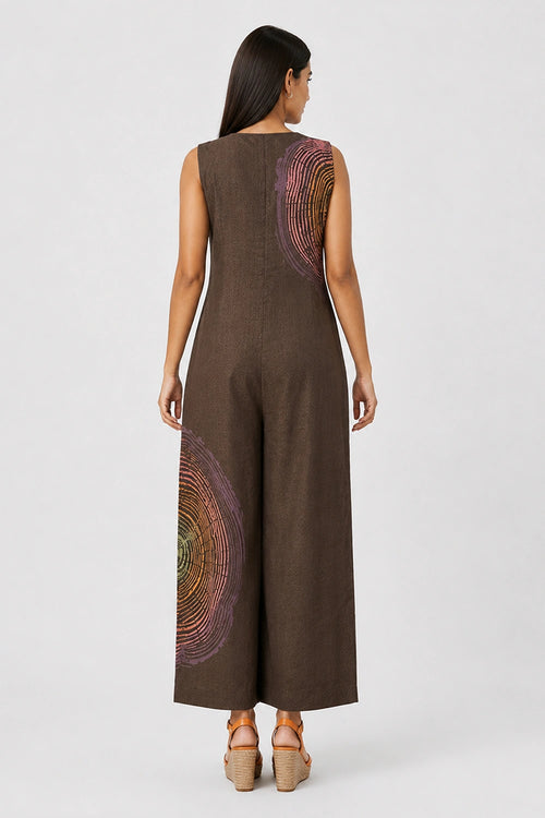 Chocolate Resonance Stephanie Jumpsuit