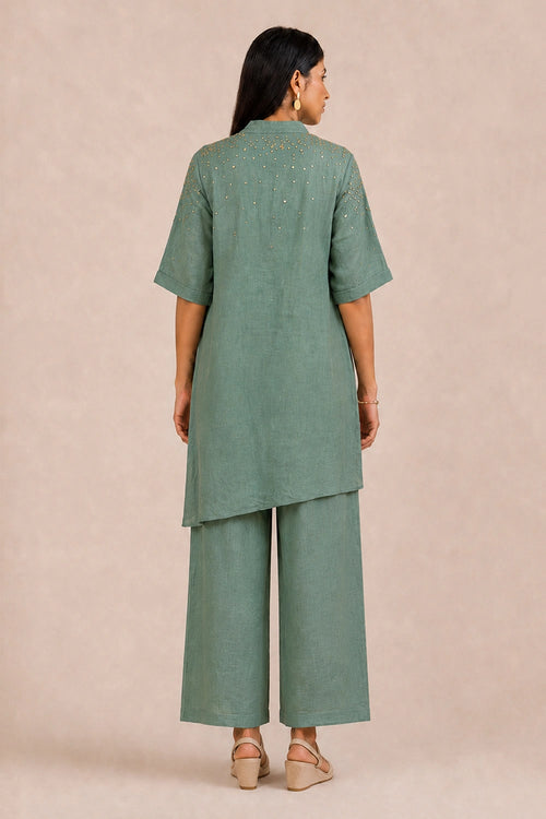 Jade Rhinestone Opus Co-ord Set