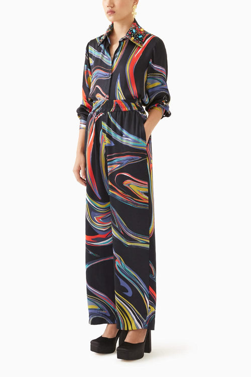 Galaxy Shirt & Trousers Co-ord Set