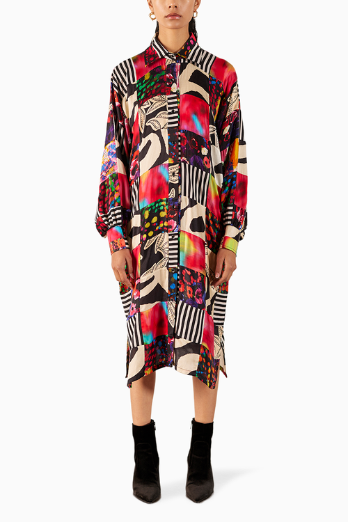 Patchwork Dress