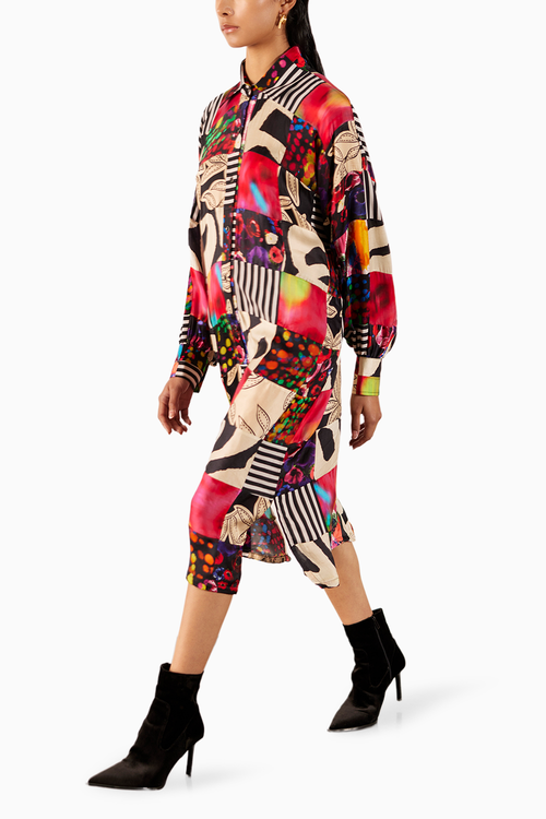 Patchwork Dress