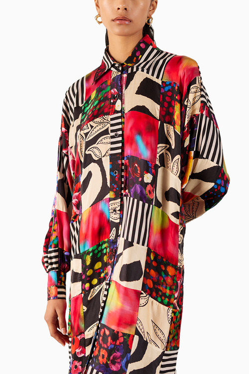 Patchwork Dress