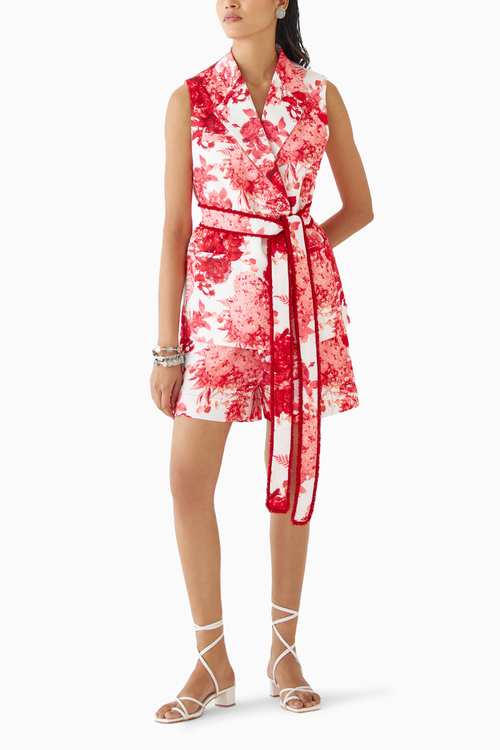 Ruby Chintz Blazer & Shorts
