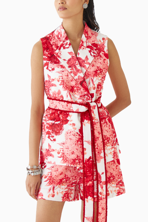 Ruby Chintz Blazer & Shorts
