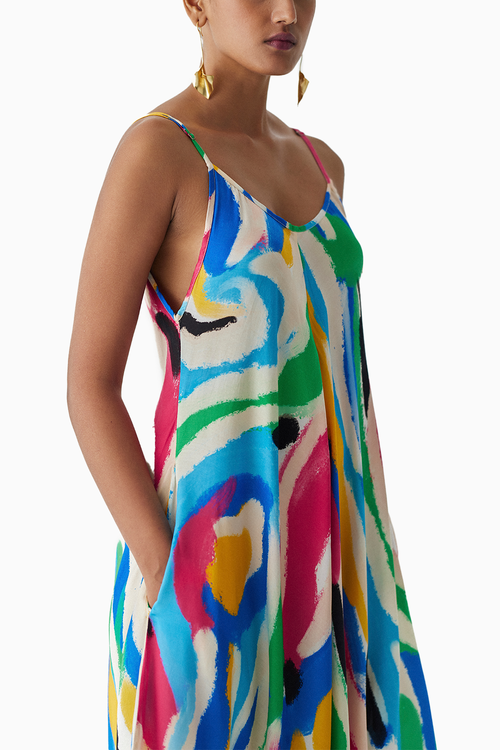 Brushstroke Jumpsuit