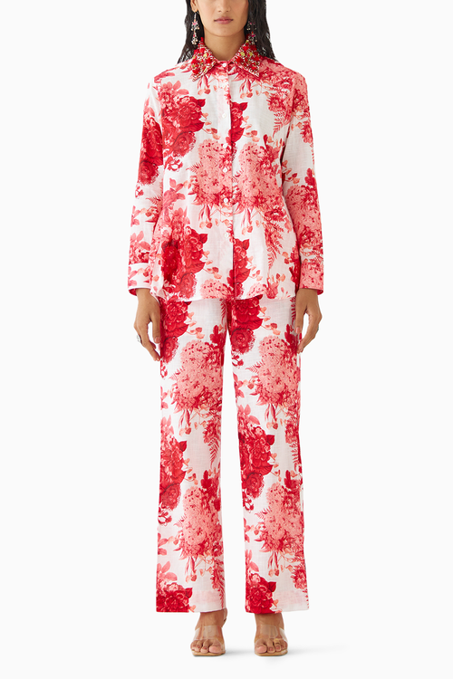 Ruby Chintz Shirt & Pants