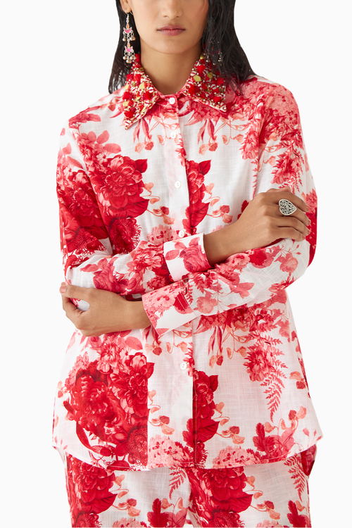 Ruby Chintz Shirt & Pants