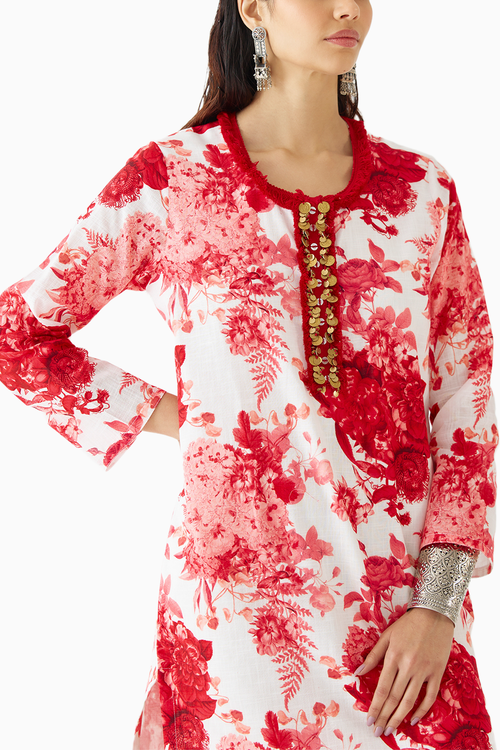 Ruby Chintz Kurta Dress