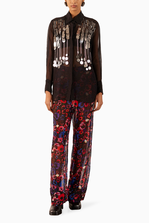 Miller Shirt and Peony Organza Trousers
