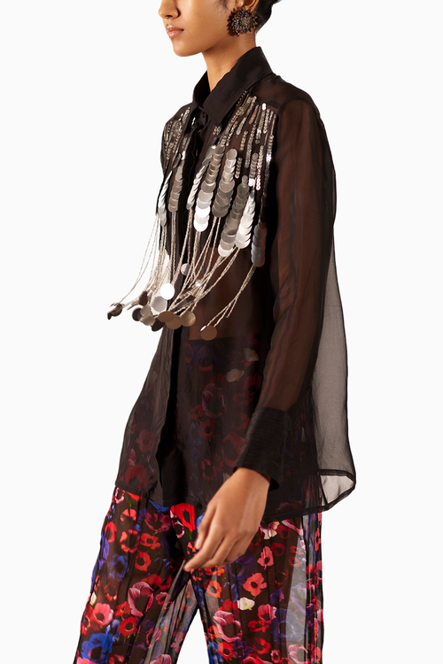 Miller Shirt and Peony Organza Trousers