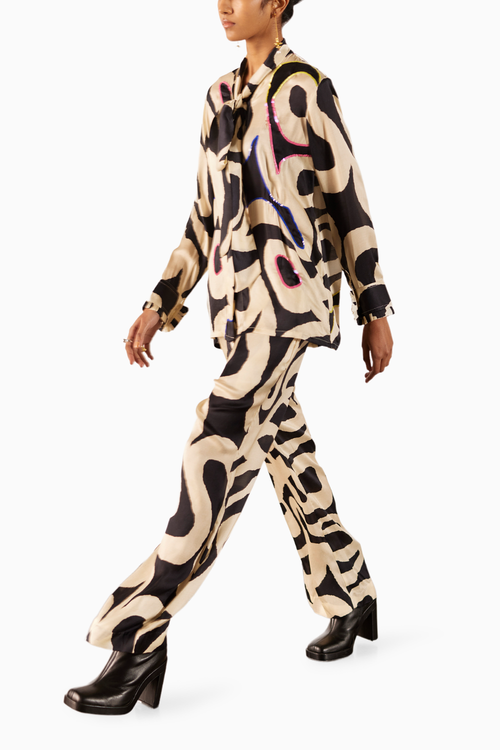 Chestnut Knot Shirt & Trousers Co-ord