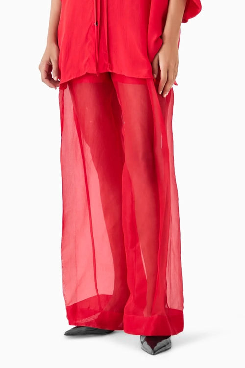 Ruby Organza Trousers