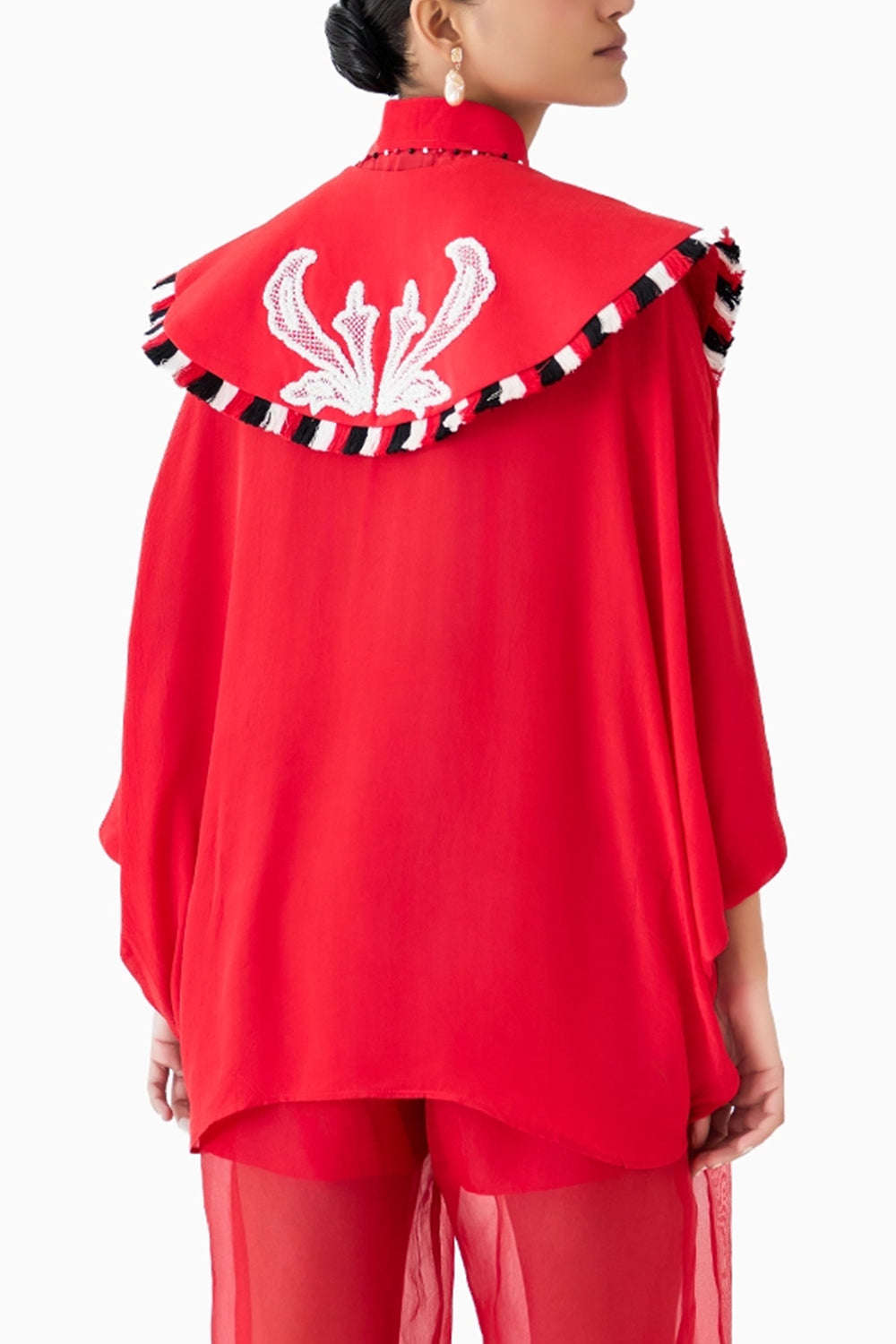 Ruby Batwing Shirt With Collar