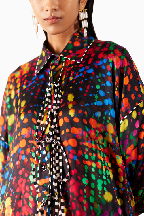 Wildflower Knot Shirt And Pants Co-ord