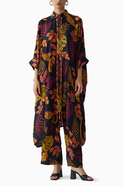 Rainforest Kimono & Pants Co-ord