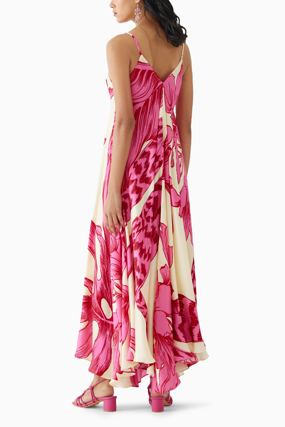 Pink Aphrodite Strappy Dress