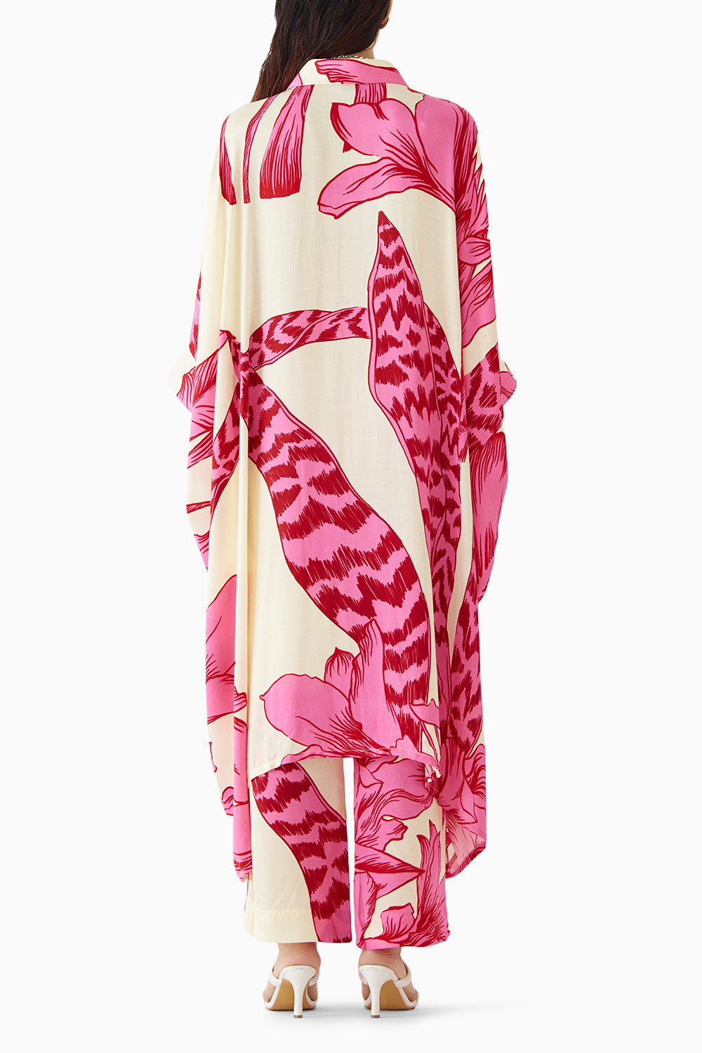 Pink Aphrodite Kimono & Pants