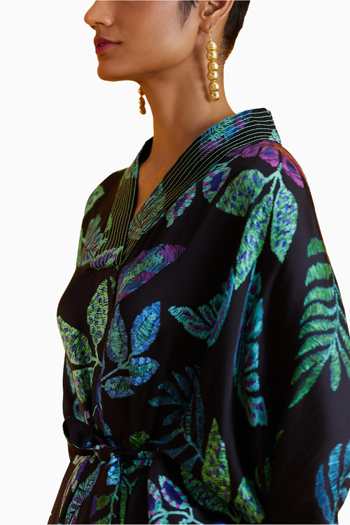 Black Jungle Kaftan